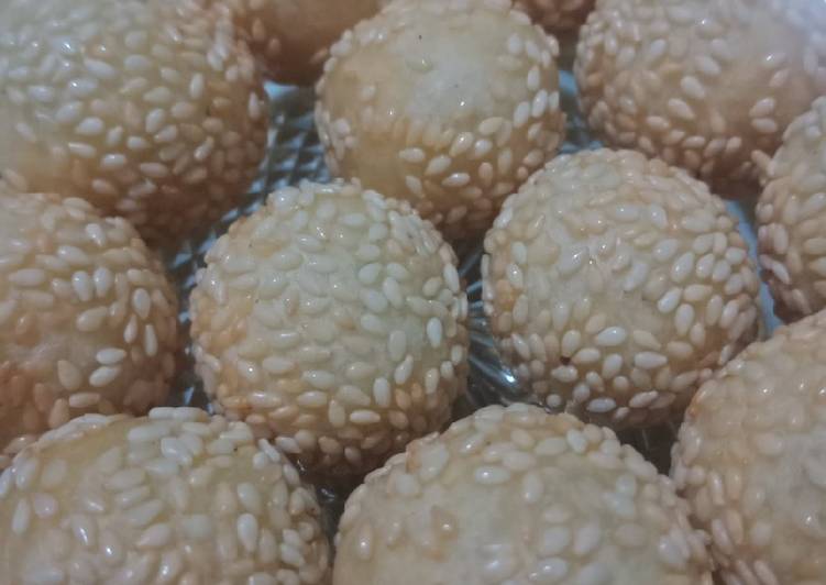 Bagaimana Membuat Onde onde mini, Lezat Sekali