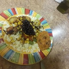 A picture of Delicious Vegan Dinner.