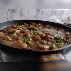 A picture of Chilli Soya without refined flour.
