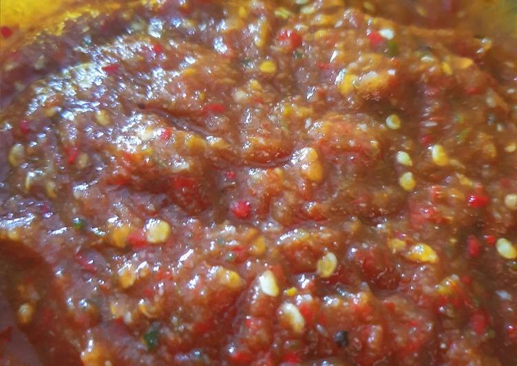 Sambal tomat blender enak dan mudah