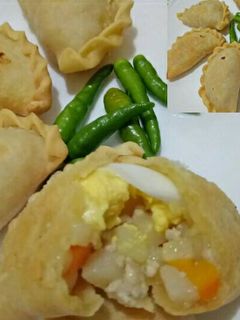 Foto resep Pastel Renyah isi Sayuran