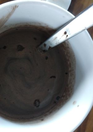 A picture of Special dark hot chocolate.
