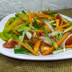 A picture of Kachumbar Salad.