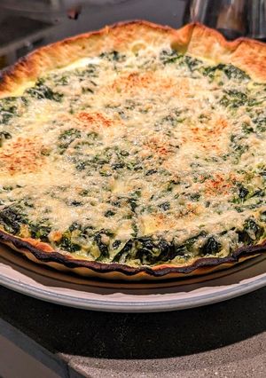 Foto principal de Quiche de espinacas y queso