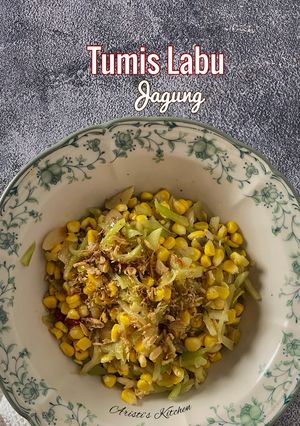 Foto resep Tumis Labu Siam dan Jagung