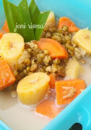 Foto resep Kolak kacang hijau, ubi & pisang