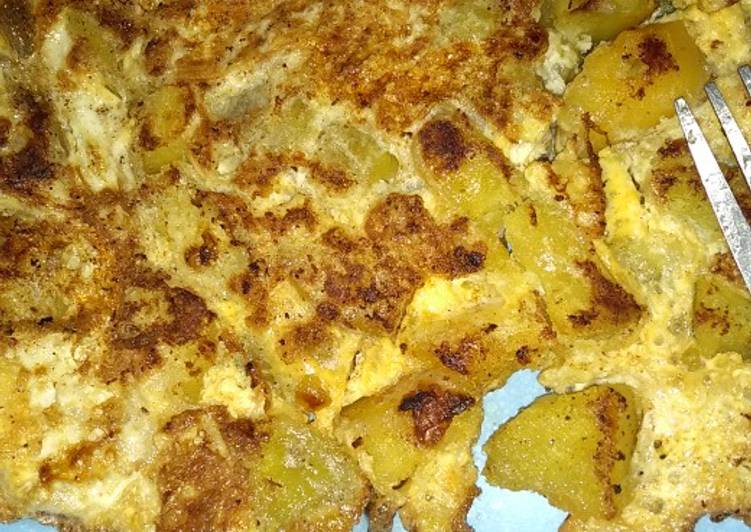 Recipe of Quick Sweet potato omelette