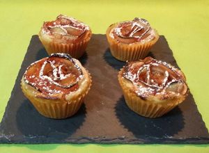 Una foto de Tartitas de manzana 