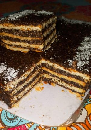 Una foto de ✨Turrón de Avena y Chocolate✨