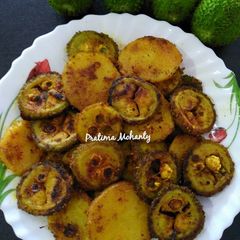 A picture of Spine Gourd Fry.