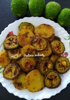 A picture of Spine Gourd Fry.
