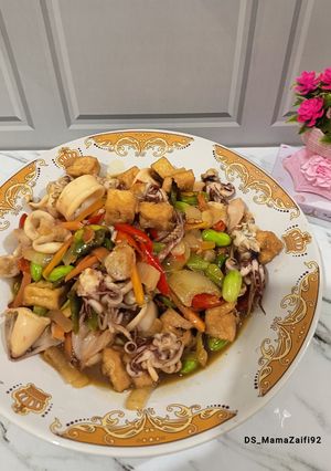 Foto resep Oseng Cumi Pete