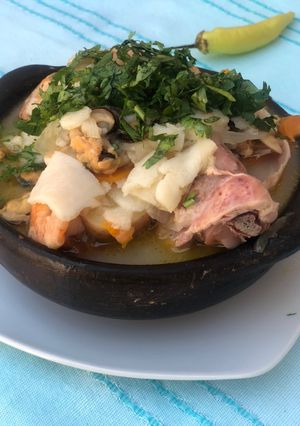 Una foto de Curanto o Pulmay Casero