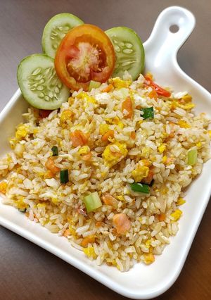 Foto resep Nasi goreng salmon