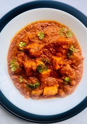 A picture of Kaju Panner Masala.
