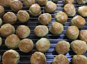 Una foto de scones tradicionales
