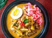 Gambar lontong sayur padang