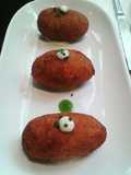Croquetas de arroz con jamón y queso