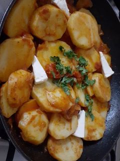 صورة لوصفة بطاطا كوشة بدون كوشة 🥰