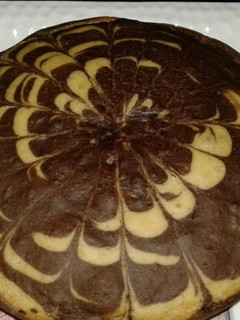 A picture of Zebra Cake.