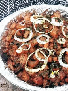 Foto resep Ayam Panggang Mix Veggies