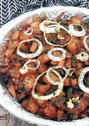 Foto resep Ayam Panggang Mix Veggies