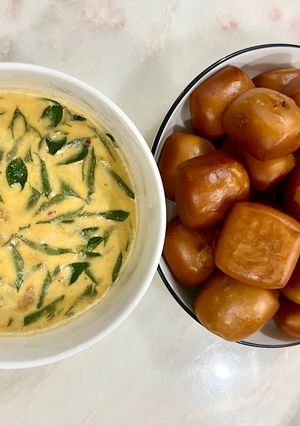 Gambar Mantou Buttermilk Sauce