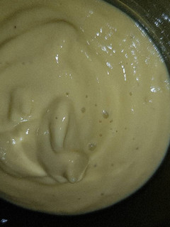 Una foto de Salmorejo con aguacate