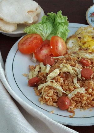 Foto resep Nasi goreng awut😍