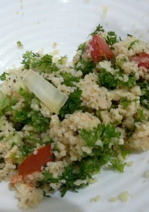 Foto resep Tabbouleh salad segar khas Lebanon