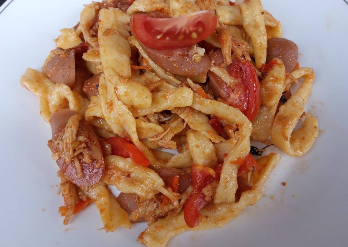 Pasta pedas / hot pastaš„