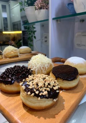 Foto resep Donat jadul topping jco
