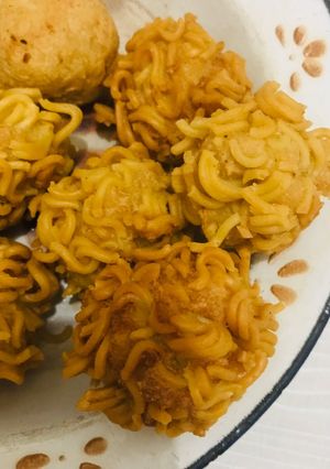 Foto resep Bola tahu rambutan indomie isi keju