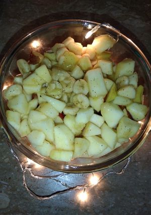 A picture of Tangy fruit chaat.