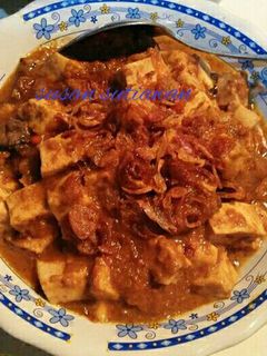 Foto resep Tahu bumbu sate