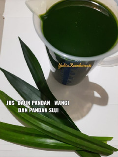 Foto resep 289.Jus Daun Pandan Wangi dan Pandan Suji