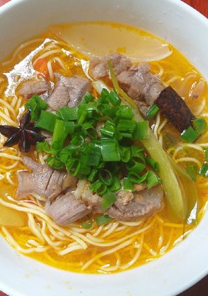 Hình của món Mỳ bò.