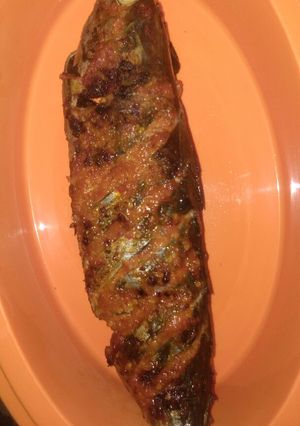 Foto resep Ikan tongkol bakar rica-rica