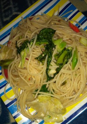 Foto resep Spageti masak beda