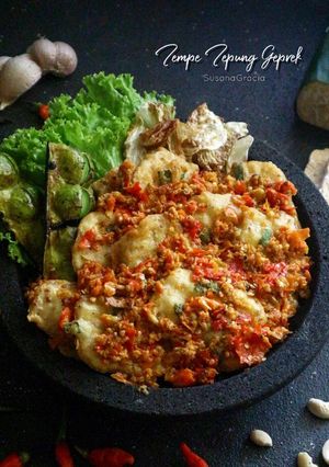 Foto resep Tempe Tepung Geprek