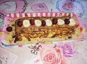 Une photo de chantilly chocolat