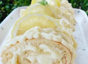 Foto di Rotolo con crema chantilly al limone