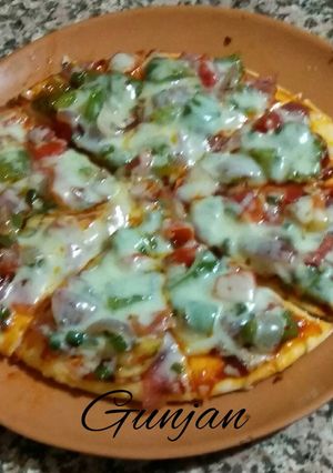 A picture of Vegi pizza.