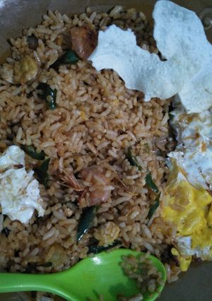 Foto resep Nasi goreng udang enakks