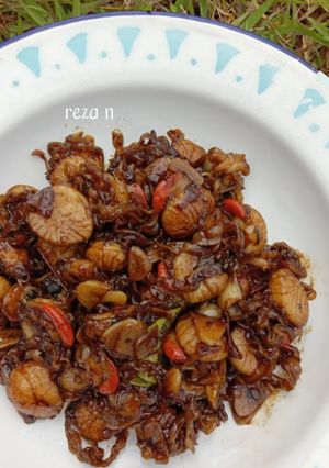 Foto resep Kerang simping tumis kecap