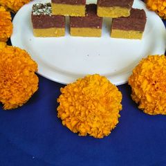 A picture of Chocolate burfi.