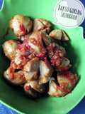 Bakso goreng padas