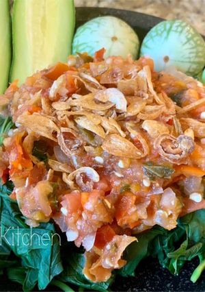Foto resep Plecing Daun Kacang Panjang