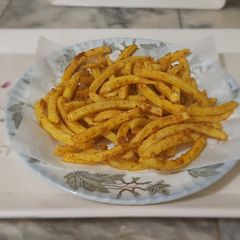 A picture of Spicy crunchy french fries❤🔥.