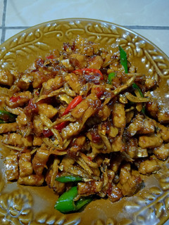 Foto resep Orek tempe teri
